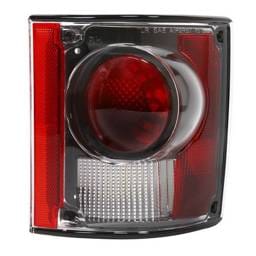 GMC CK Truck APC Euro Taillights with Black Housing - 404117TLB