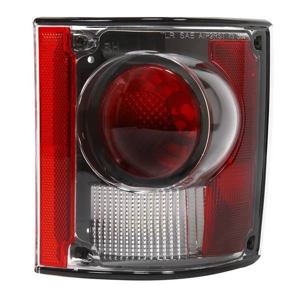 GMC CK Truck APC Euro Taillights with Black Housing - 404117TLB