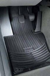 E46 Floor Mats - Rubber Black