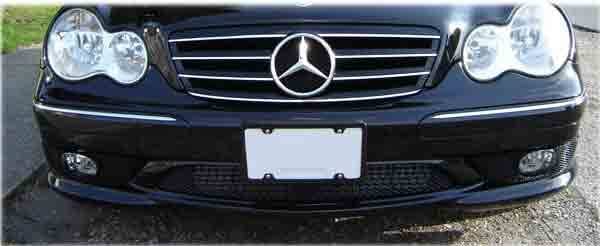 CL Style W203 C Class Grille - Black thumbnail 2