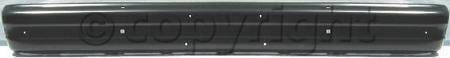 FRONT BUMPER BLACK