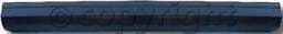 REAR BUMPER BLACK