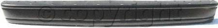 REAR BUMPER BLACK