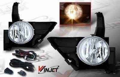 Honda CRV WinJet OEM Fog Light - Clear - Wiring Kit Included - WJ30-0082-09