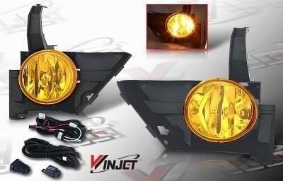 Honda CRV WinJet OEM Fog Light - Yellow - Wiring Kit Included - WJ30-0082-12
