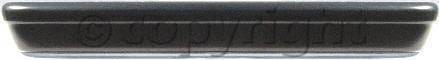 REAR BUMPER BLACK