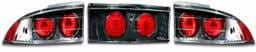 APC Euro Taillights with Carbon Fiber Housing - Gen 1 Style - 404166TLCF