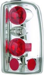 Chevrolet Suburban APC Euro Taillights with Chrome Housing - 404203TLR
