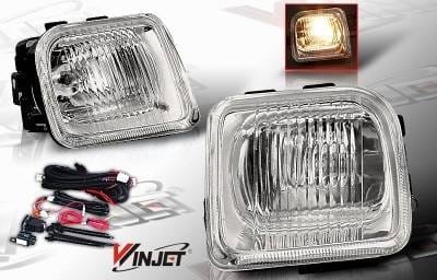 Honda Civic WinJet OEM Fog Light - Smoke - Wiring Kit Included - WJ30-0083-11