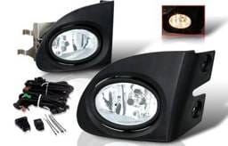Honda Civic HB WinJet OEM Fog Light - Clear - Wiring Kit Included - WJ30-0084-09
