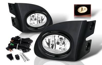 Honda Civic HB WinJet Fog Light - Smoke - Wiring Kit Included - WJ30-0084-11