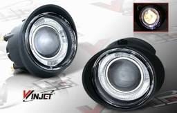 Nissan Altima WinJet Halo Projector Fog Light - Clear - WJ30-0092-09