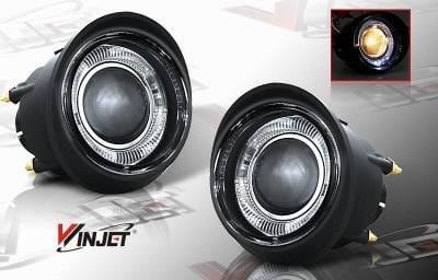 Nissan Altima WinJet Halo Projector Fog Light - Smoke - WJ30-0092-11