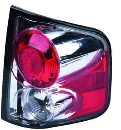 GMC S15 APC Euro Taillights with Chrome Housing - Next Generation - 404512TLR