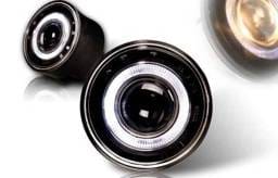 Jeep Grand Cherokee WinJet Halo Projector Fog Light - Smoke - WJ30-0094-11