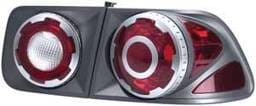 APC 3D Retro Titanium Taillights - 404752TLT