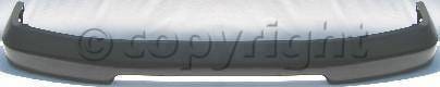 FRONT BUMPER BLACK