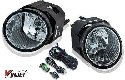 Nissan Xterra WinJet OEM Fog Light - Smoke - Wiring Kit Included - WJ30-0097-11