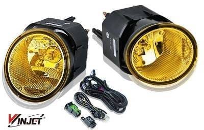 Nissan Frontier WinJet OEM Fog Light - Yellow - Wiring Kit Included - WJ30-0097-12