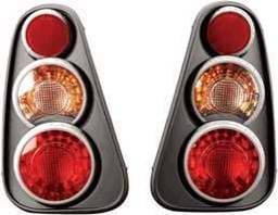 APC 3D Retro Black Taillights - 404818TLB