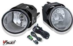 Nissan Frontier WinJet OEM Fog Light - Clear - Wiring Kit Included - WJ30-0097-09