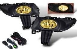 Mazda 3 WinJet OEM Fog Light - Yellow - Wiring Kit Included - WJ30-0101-12