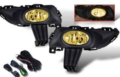 Mazda 3 WinJet OEM Fog Light - Yellow - Wiring Kit Included - WJ30-0101-12