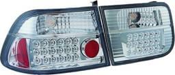 Honda Civic 2DR APC LED Taillights with Clear Lens - 406260TL