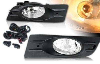 Honda Accord 2DR WinJet OEM Fog Light - Smoke - Wiring Kit Included - WJ30-0098-11
