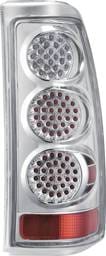 GMC Sierra APC Diamond Cut Taillights with Chrome Housing - 407505TLC