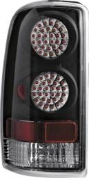 Chevrolet Suburban APC Diamond Cut Taillights with Black Housing - 407508TLB