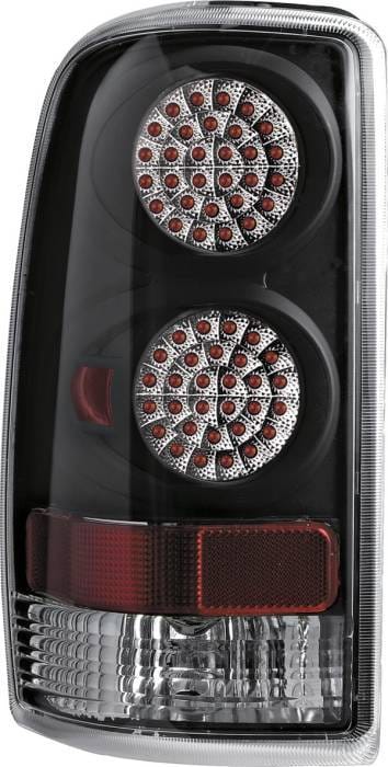 Chevrolet Suburban APC Diamond Cut Taillights with Black Housing - 407508TLB