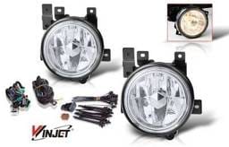 Honda Element WinJet OEM Fog Light - Clear - Wiring Kit Included - WJ30-0139-09