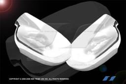 GMC Envoy SES Trim ABS Chrome Mirror Cover - MC109F