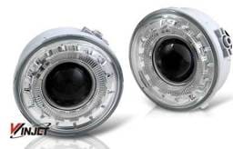 Ford F150 WinJet Halo Projector Fog Light - Clear - WJ30-0155-09