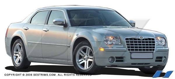 Dodge Magnum SES Trim ABS Chrome Mirror Cover - MC111