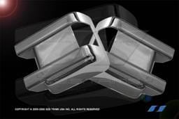 Ford Superduty SES Trim ABS Chrome Mirror Cover - MC120F
