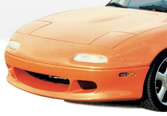 Mazda Miata Wings West W-Type Front Air Dam - Fiberglass - 490009