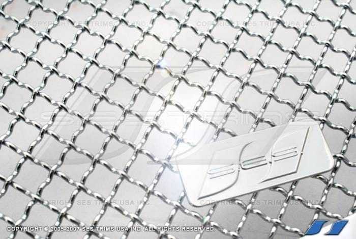 Chevrolet Silverado SES Trim Chrome Plated Stainless Steel Mesh Grille - MG112 thumbnail 2