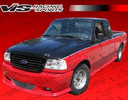 Ford Ranger VIS Racing W-Type Front Lip - 490187
