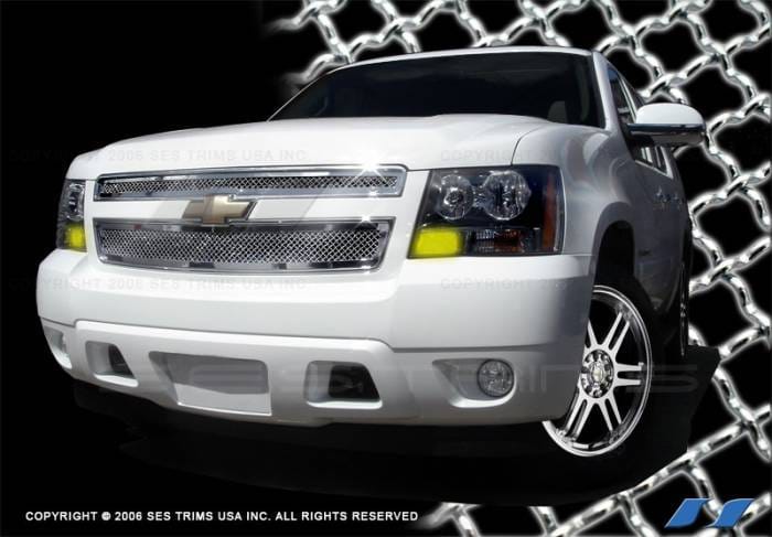 Chevrolet Avalanche SES Trim Chrome Plated Stainless Steel Mesh Grille - MG145