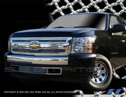Chevrolet Silverado SES Trim Chrome Plated Stainless Steel Mesh Grille - MG153