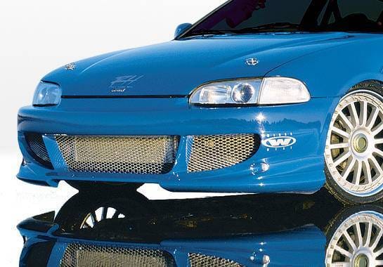 Honda Civic 2DR & Hatchback VIS Racing Bigmouth Front Bumper Cover - 890333