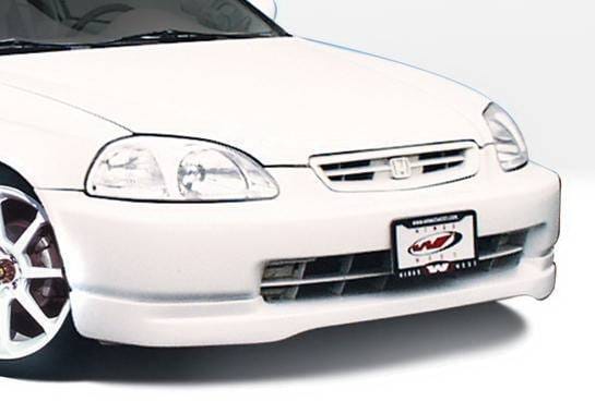 Honda Civic Wings West Type R Front Air Dam - 890362