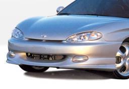 Hyundai Tiburon VIS Racing W-Type Front Lip - Polyurethane - 890366