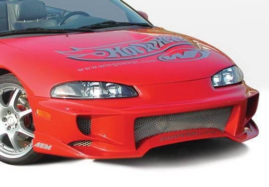 Mitsubishi Eclipse Wings West Aggressor Front Bumper Cover - 890480