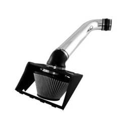 Ford F150 aFe MagnumForce Pro-Dry-S Stage 2 Air Intake System - Polished Tube with TB Spacer - 51-11623