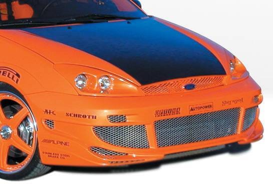 Ford Focus 4DR VIS Racing Avenger Front Bumper Cover - 890550