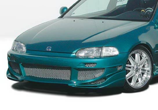 Civic 2DR & HB Wings West Avenger Front Bumper Cover - 890580
