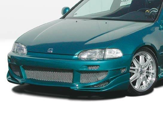 Honda Civic 2DR & Hatchback VIS Racing Avenger Front Bumper Cover - 890580